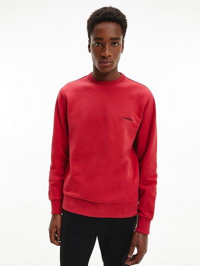 Calvin Klein Ruhák HU594889 | Calvin Klein Organic Cotton Férfi Pulóver Rózsaszín